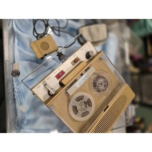 Mercury 5 Transistor Tape Recorder Model TR-3300 No Cord For Parts, Vintage Vibe